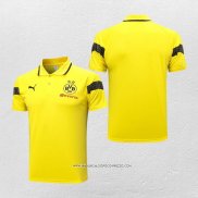 Maglia Polo Borussia Dortmund 23-24 Giallo