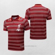 Maglia Polo Liverpool 22-23 Rosso