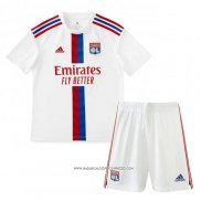 Prima Maglia Olympique Lione 22-23 Bambino