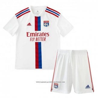 Prima Maglia Olympique Lione 22-23 Bambino