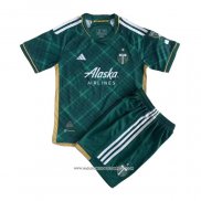 Prima Maglia Portland Timbers 23-24 Bambino