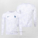 Seconda Maglia Francia 2022 Manica Lunga