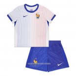 Seconda Maglia Francia 2024 Bambino