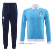 Tuta da Track Giacca Manchester City 23-24 Azzurro