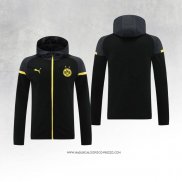 Giacca con Cappuccio Borussia Dortmund Nero 24-25