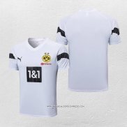 Maglia Allenamento Borussia Dortmund 22-23 Bianco