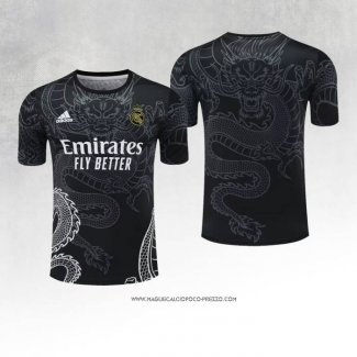 Maglia Allenamento Real Madrid Nero Dragon 24-25