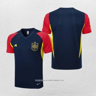 Maglia Allenamento Spagna 23-24 Blu