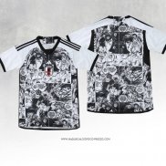 Maglia Giappone Nero e Bianco Thailandia Anime 24-25