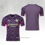 Maglia Manchester City Portiere 23-24 Purpura