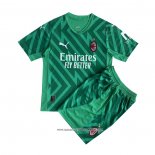 Maglia Milan Portiere 23-24 Bambino Verde