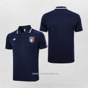 Maglia Polo Italia 2023-2024 Blu