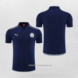 Maglia Polo Manchester City 2022-23 Blu Navy