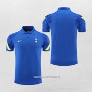 Maglia Polo Tottenham Hotspur 2022-23 Blu