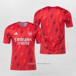 Maglia Prematch Arsenal 2023 Rosso