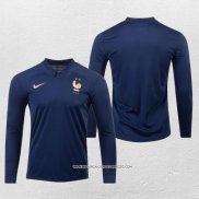 Prima Maglia Francia 2022 Manica Lunga