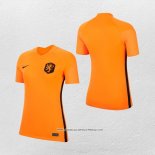 Prima Maglia Paesi Bassi Euro 2022 Donna