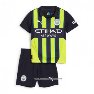 Seconda Maglia Manchester City Bambino 24-25