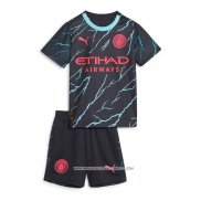 Terza Maglia Manchester City 23-24 Bambino