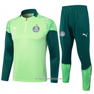 Tuta da Track Felpa Palmeiras 2024 Verde -25