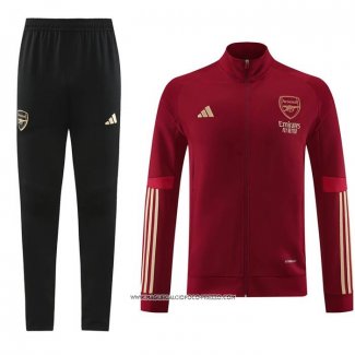 Tuta da Track Giacca Arsenal 2023-24 Rosso