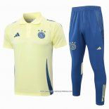 Conjunto Polo Ajax Giallo 24-25