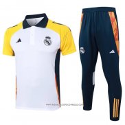 Conjunto Polo Real Madrid Bianco 24-25