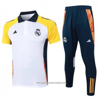 Conjunto Polo Real Madrid Bianco 24-25