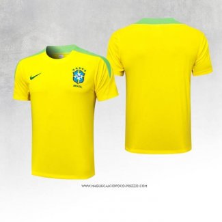 Maglia Allenamento Brasile 2024 Giallo -25