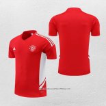 Maglia Allenamento Manchester United 2022-23 Rosso