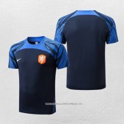 Maglia Allenamento Paesi Bassi 22-23 Blu