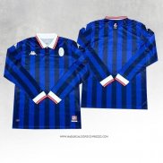 Maglia Bari Special 2024 Manica Lunga Blu