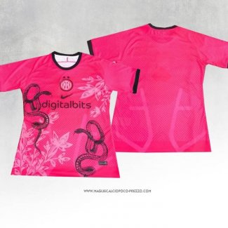 Maglia Inter Rosa Thailandia Dragon 24-25