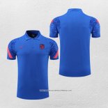 Maglia Polo Atletico Madrid 2022-2023 Blu