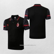 Maglia Polo Milan 2022-2023 Nero