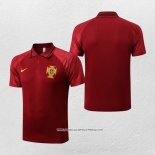 Maglia Polo Portogallo 22-23 Rosso