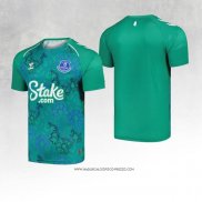 Maglia Prematch Everton 2024 Verde Shamrock