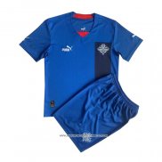 Prima Maglia Islanda 2022 Bambino