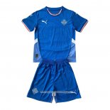 Prima Maglia Islanda 2024 Bambino