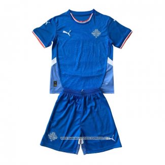 Prima Maglia Islanda 2024 Bambino