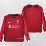 Prima Maglia Liverpool 22-23 Manica Lunga