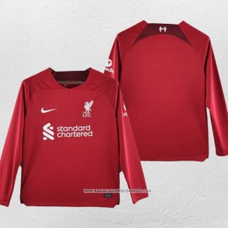 Prima Maglia Liverpool 22-23 Manica Lunga