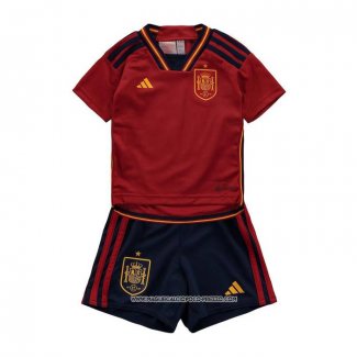 Prima Maglia Spagna 2022 Bambino