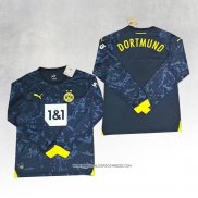 Seconda Maglia Borussia Dortmund 23-24 Manica Lunga