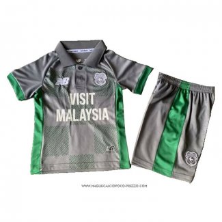 Seconda Maglia Cardiff City Bambino 24-25