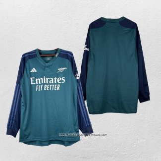 Terza Maglia Arsenal 23-24 Manica Lunga