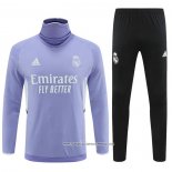 Tuta da Track Felpa Real Madrid 2022 Purpura