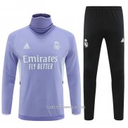 Tuta da Track Felpa Real Madrid 2022 Purpura