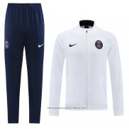 Tuta da Track Giacca Paris Saint-Germain 2022-23 Bianco