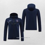 Giacca con Cappuccio Paris Saint-Germain 2022-23 Blu